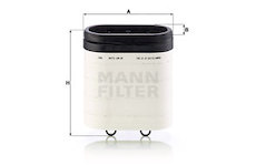 Vzduchový filtr MANN-FILTER CP 27 001