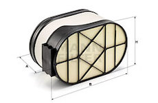 Vzduchový filtr MANN-FILTER CP 34 360