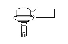 Kulová hlava, řadicí tyčoví LEMFÖRDER 19622 01