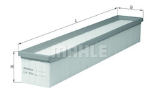 Vzduchový filtr MAHLE LX 939