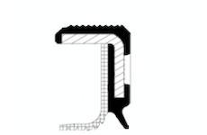 Těsnicí kroužek hřídele, klikový hřídel CORTECO 20029788B