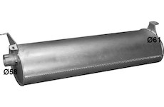 Zadní tlumič výfuku POLMO 70.11