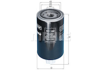 Palivový filtr MAHLE KC 192