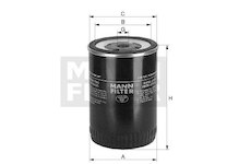 Palivový filtr MANN-FILTER WK 8215