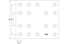 Sada brzdoveho oblozeni, bubnova brzda TEXTAR 1934202