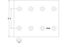 Sada brzdoveho oblozeni, bubnova brzda TEXTAR 1993402