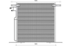 Kondenzátor, klimatizace MAGNETI MARELLI 350203283000