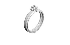 Upínač, výfukový systém DINEX 21821