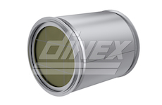 Filtr pevnych castic, vyfukovy system DINEX 1JI001