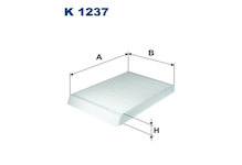 Filtr, vzduch v interiéru FILTRON K 1237