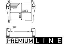 Chladič turba MAHLE CI 268 000P
