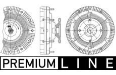 Spojka, větrák chladiče MAHLE CFC 201 000P