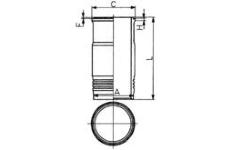 Vložený válec KOLBENSCHMIDT 89464110