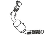 Filtr pevnych castic, vyfukovy system DINEX 56185