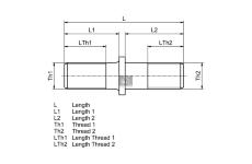 Sroub kola DT Spare Parts 10.10040
