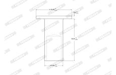 Nyt, oblozeni bubnove brzdy FERODO 93252