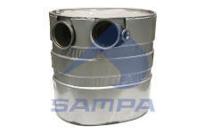 Střední-/zadní tlumič výfuku SAMPA 034.257
