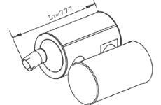 Střední tlumič výfuku DINEX 28468