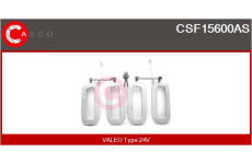 Elektromagnetický spínač, startér CASCO CSO10601AS