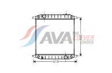 Chladič, chlazení motoru AVA Clever Choice IV2078