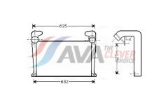 Chladič turba AVA Clever Choice MN4035