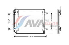 Kondenzátor, klimatizace AVA Clever Choice ME5145