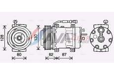 Kompresor, klimatizace AVA Clever Choice DFAK073