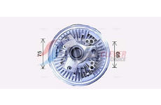 Spojka, větrák chladiče AVA Clever Choice IVC109