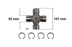 Kloub, podélný hřídel TRUCKTEC AUTOMOTIVE 05.34.002