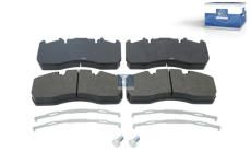 Sada brzdových destiček, kotoučová brzda DT Spare Parts 2.94096