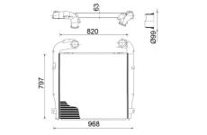 Chladič turba MAHLE CI 471 000S