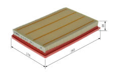 Vzduchový filtr BOSCH F 026 400 722