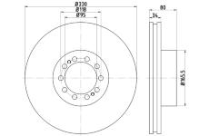 Brzdový kotouč TEXTAR 93192100