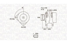 generátor MAGNETI MARELLI 063731912010