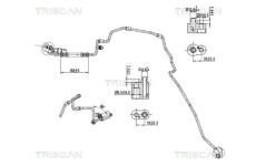 Vysokotlaké / nízkotlaké vedení, klimatizace TRISCAN 9010 29015