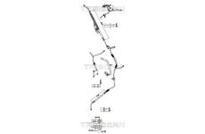 Vysokotlaké / nízkotlaké vedení, klimatizace TRISCAN 9010 15001