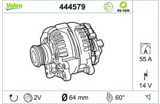 generátor VALEO 444579