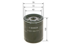 Olejový filtr BOSCH 0 451 103 111