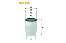 Palivový filtr WIX FILTERS 95149E