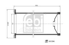 Vzduchový filtr FEBI BILSTEIN 181994