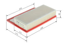 Vzduchový filtr BOSCH F 026 400 680