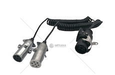 Adaptér 15pin-2x7 pin N+S kabel 3,5m kov