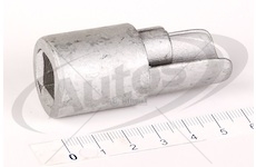 Adaptér tyče napínací plachty spodní 27mm čtyřhran sesam, schmitz 0132352_A