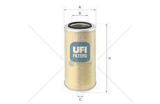 Air Filter 115.17/95E15 EUROCARGO TRUCK Ufi