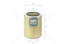 Air Filter 8040.45/8360.45 Ufi