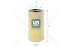 Air Filter ELEMENTO FILTRO ARIA Ufi