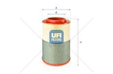 Air Filter FILTRO ARIA - 130E24/180E28 - TECTOR Ufi