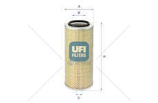 Air Filter FILTRO ARIA 50.9 6T. 9 ZETA Ufi