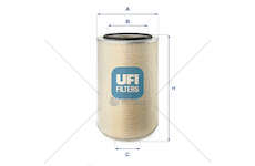 Air Filter FILTRO ARIA - EUROSTAR/TECH/ STRALIS Ufi