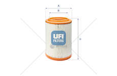 Air Filter FILTRO ARIA STRALIS Ufi